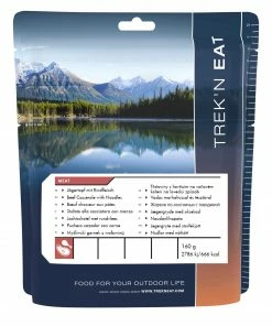 Trek And Eat FOOD & NUTRITION BEEF CASSEROLE WITH NOODLES