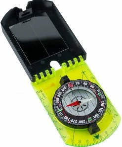 Ace Camp CAMPING FOLDING MAP COMPASS WITH MIRROR