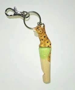 Munkees WOOD WHISTLE - LEOPARD