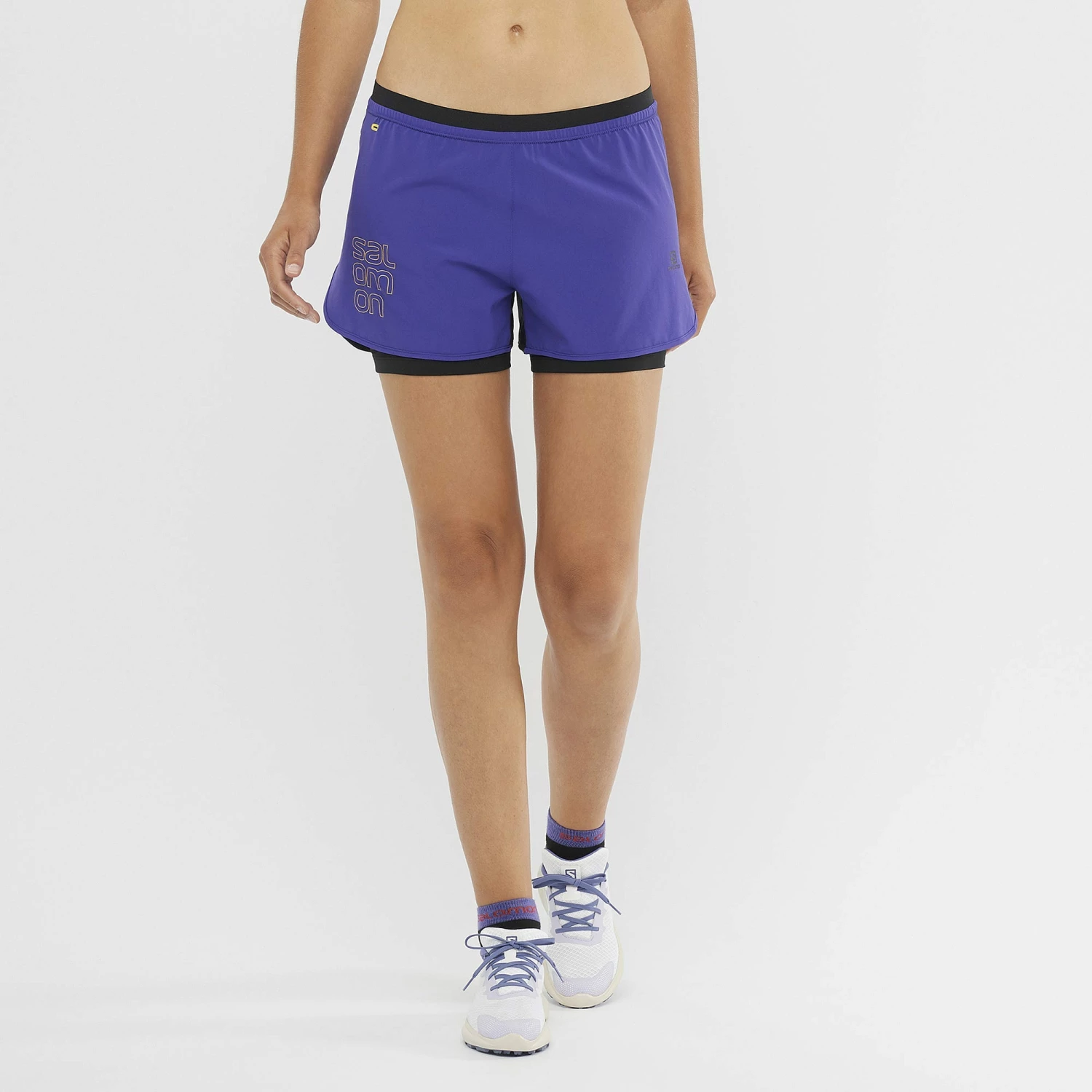 New 🎁 Salomon Kenya CROSS 2IN1 SHORT W 🌟 4 Salomon Kenya CROSS 2IN1 SHORT W