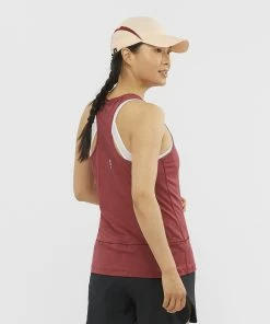 Salomon Kenya CROSS RUN GRAPHIC TANK W WOMEN