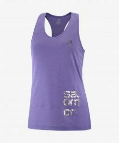 Salomon Kenya WOMEN CROSS RUN GRAPHIC TANK W
