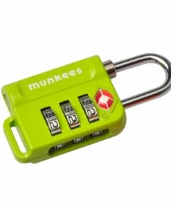 Going Outdoor Limited TRAVEL ESSENTIALS TSA COMBINATION LOCK 3610 MUNKEES