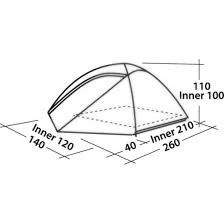 Easy Camp METEOR 200 TENT CAMPING